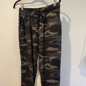 Suzette Camo Print Joggers